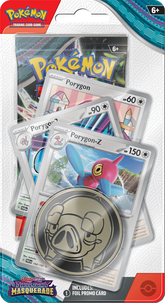 Twilight Masquerade Premium Checklane Blister (Porygon-Z)