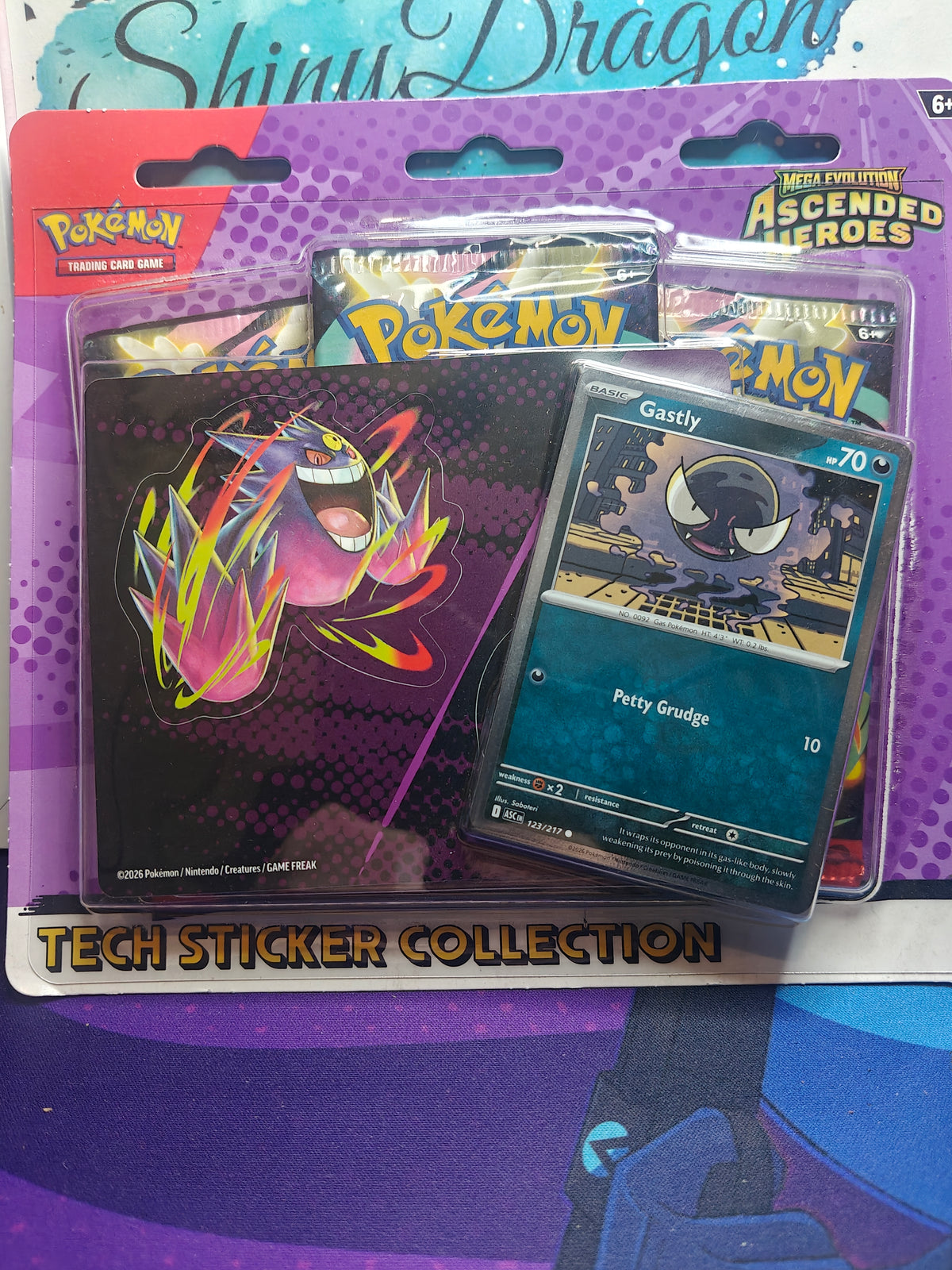 HUOM. VAIN RIP&SHIP Ascended Heroes Tech Sticker Collection