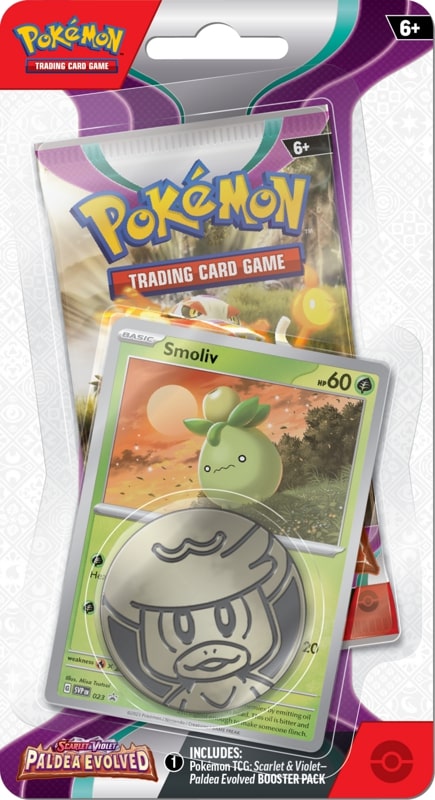 Paldea Evolved 1-Pack Blister Smoliv