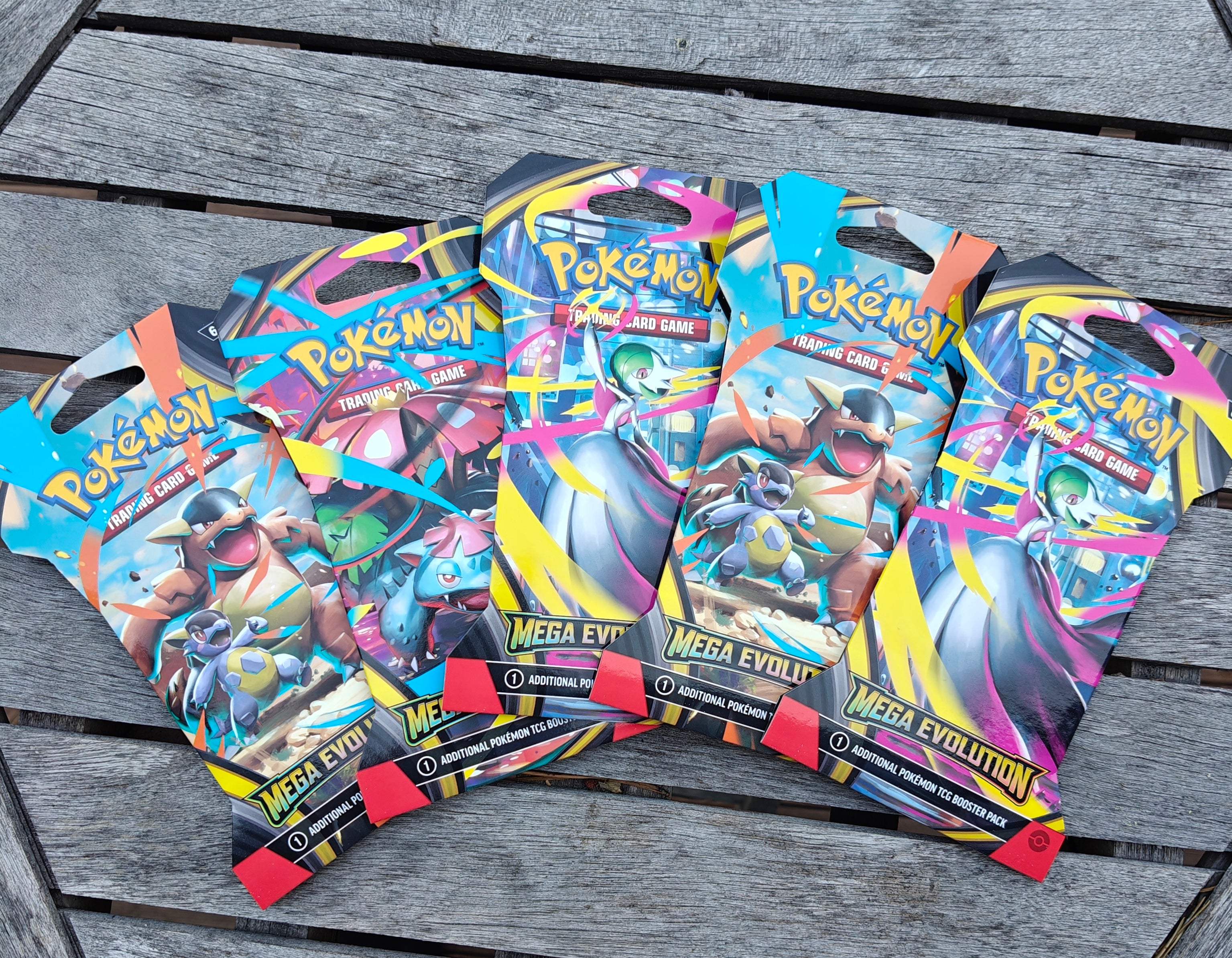 Mega Evolution Sleeved Booster